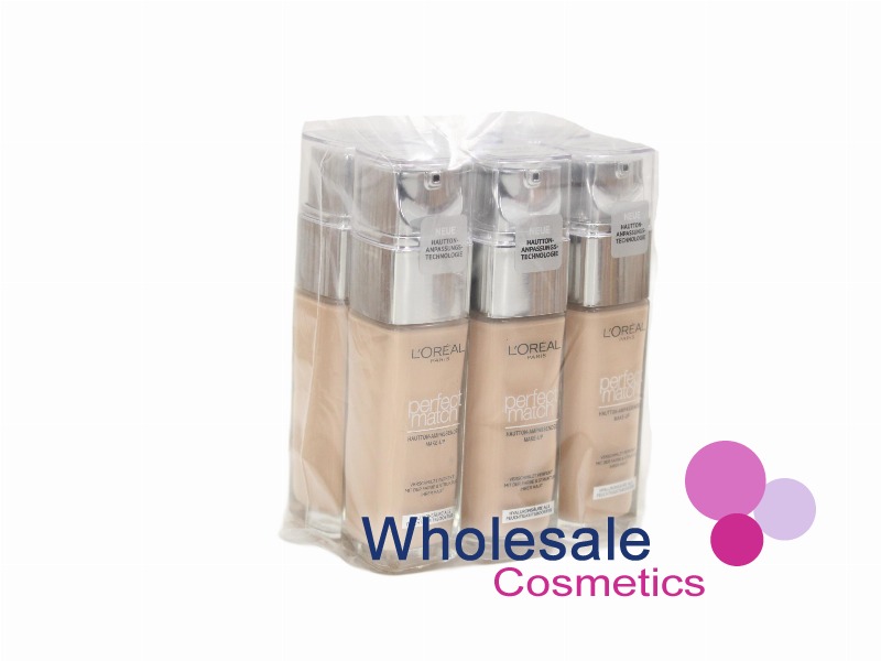 6 x L'Oreal Paris Perfect Match Foundation - 0.5 R/C COOL UNDERTONE